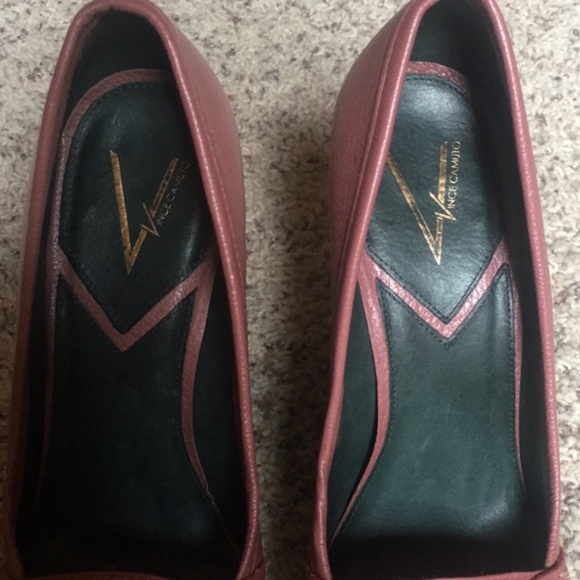Vince Camuto * wedge loafers * dusty rose * sz8 - Picture 8 of 8